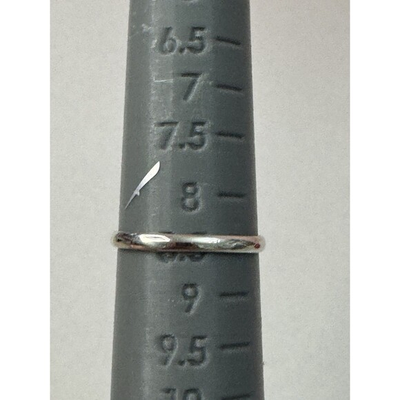 New 925 Amethyst Ring Size 8.5 – Purple Cabochon Halo - Picture 7 of 11